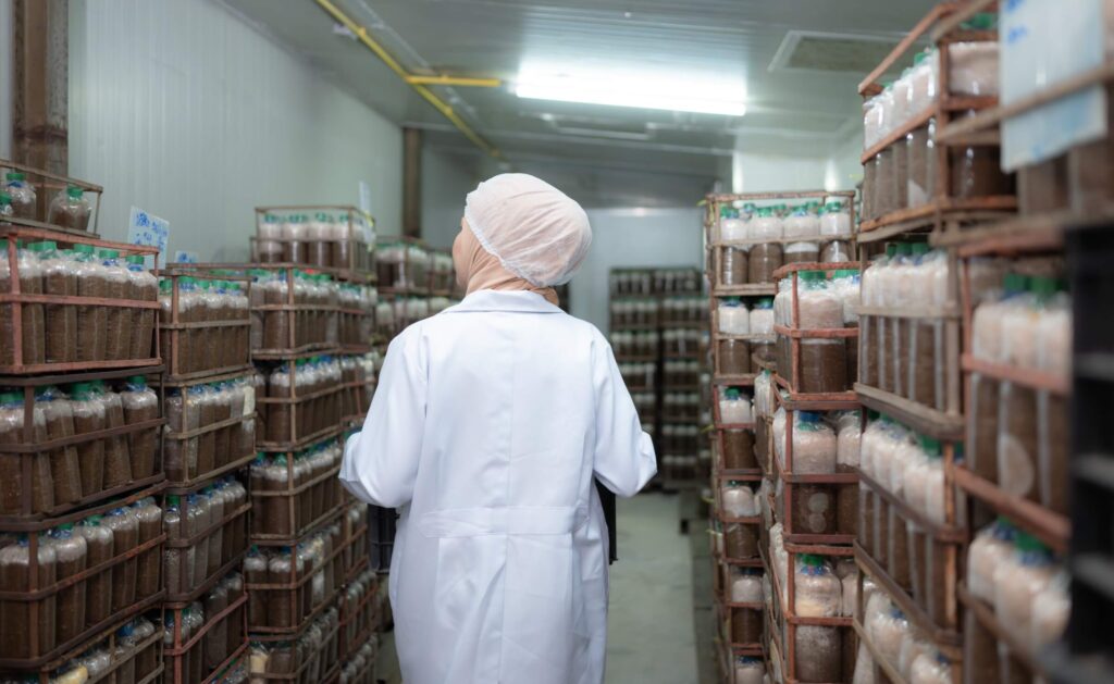 commercial refrigeration room